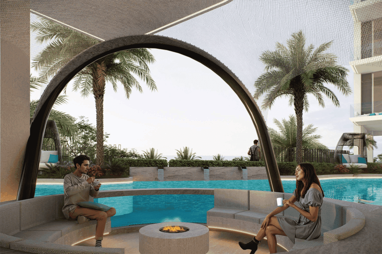 Sunken Seating Area