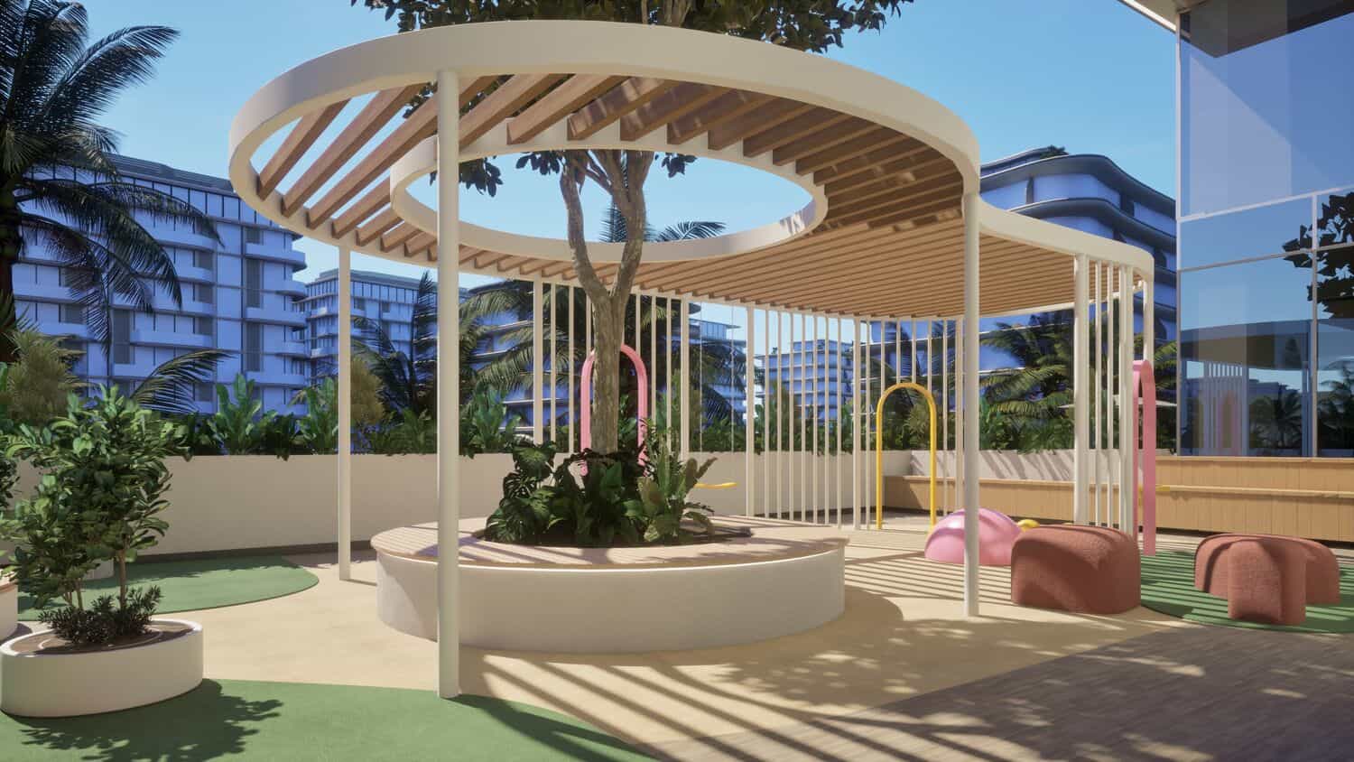 Children'S Pool & Play Area