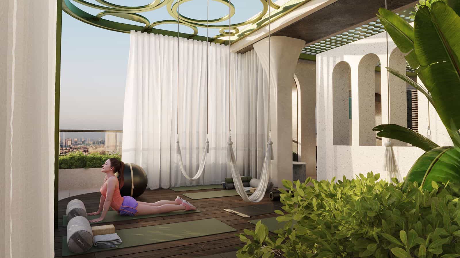 Yoga And Pilates Area