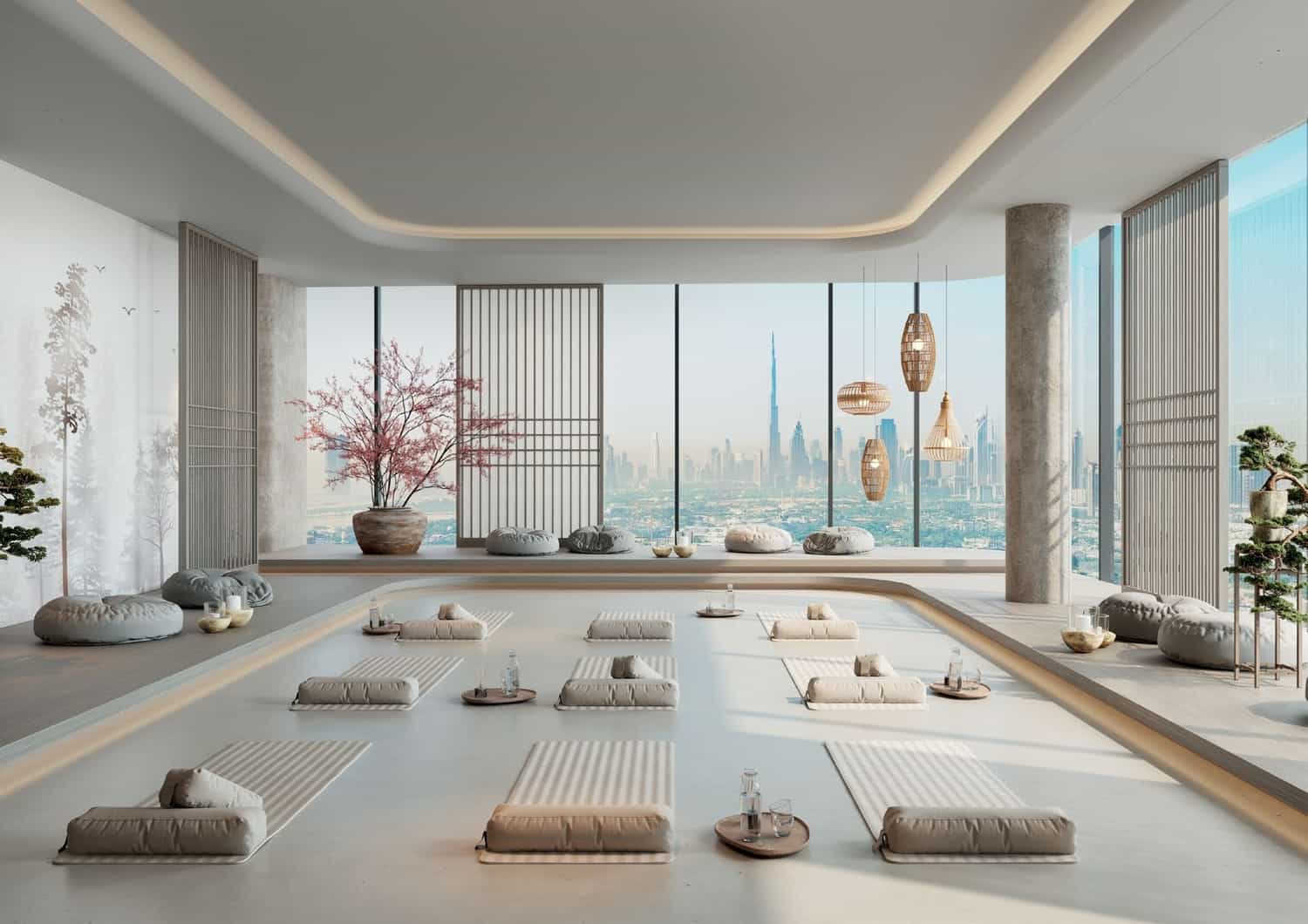 Indoor Yoga Area