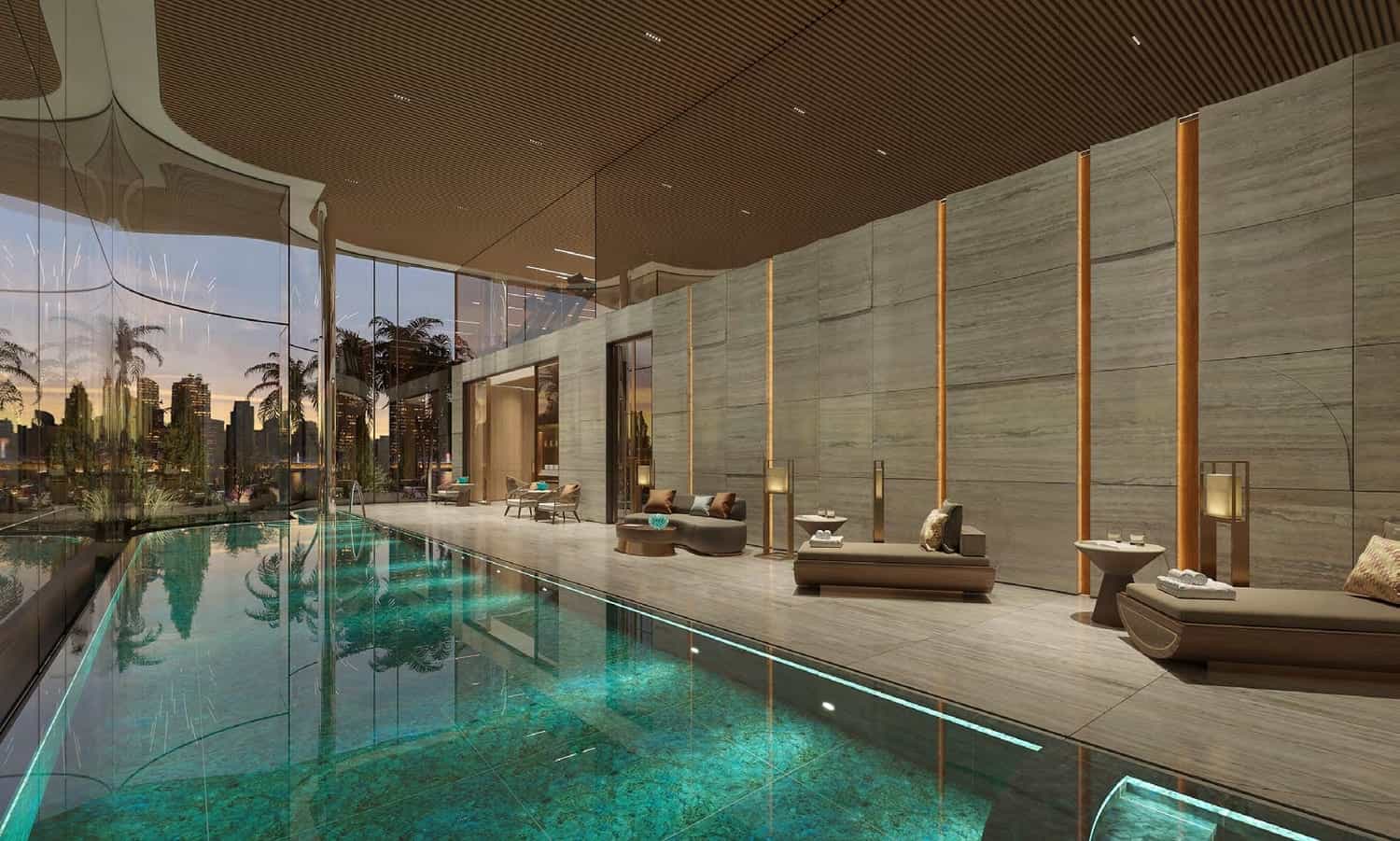 Indoor Pool & Pool Lounge