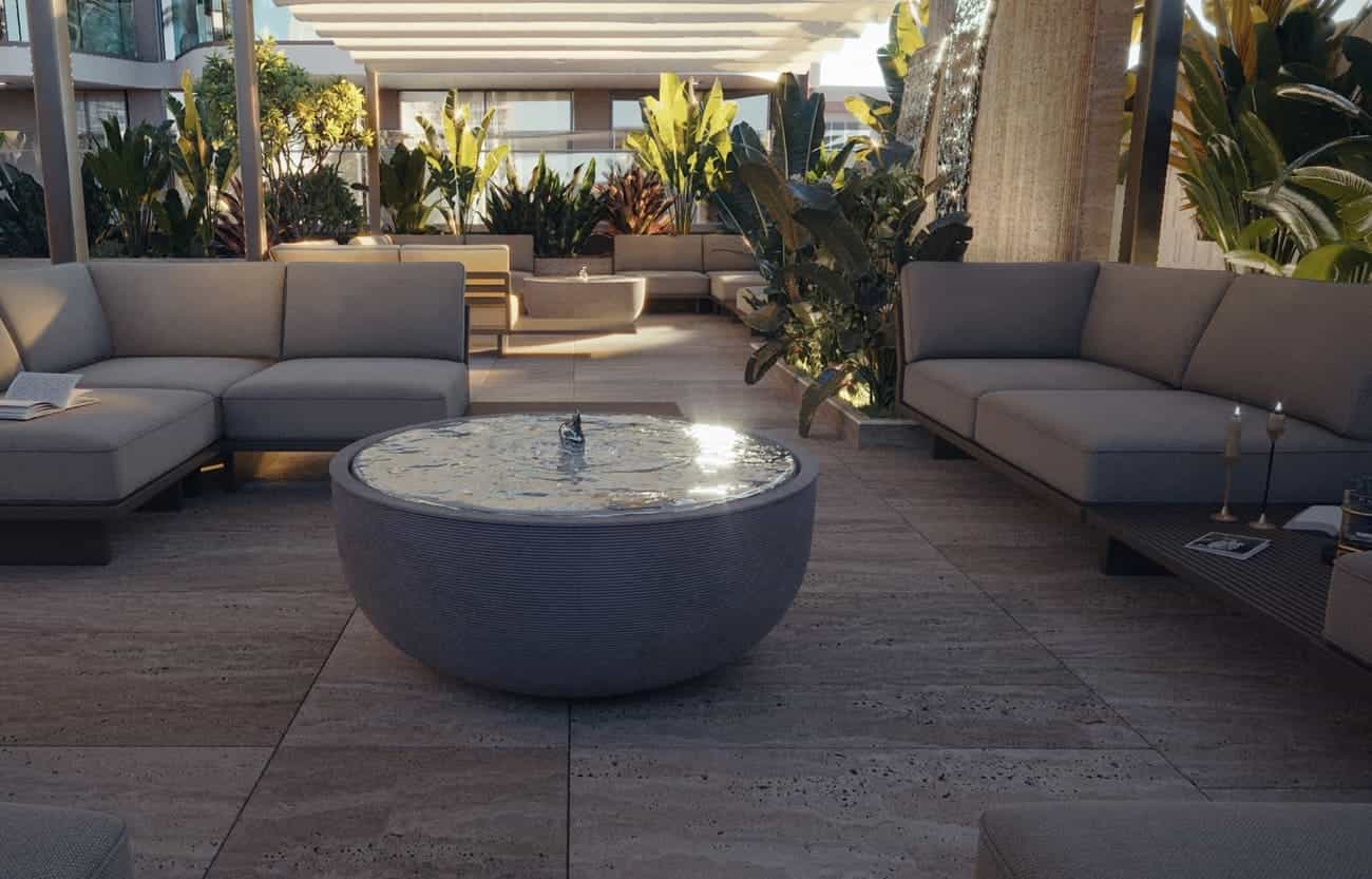 Zone With Fountains