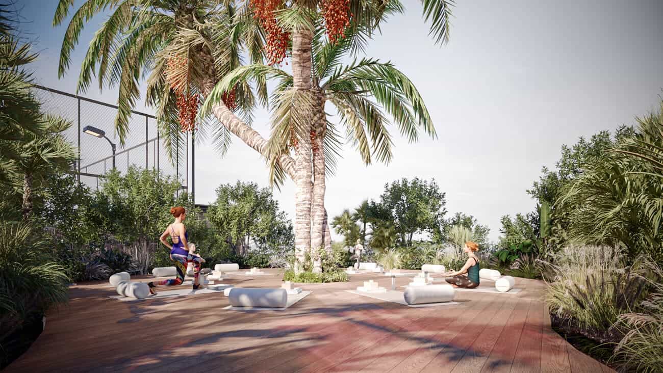 Outdoor Yoga & Meditation Deck