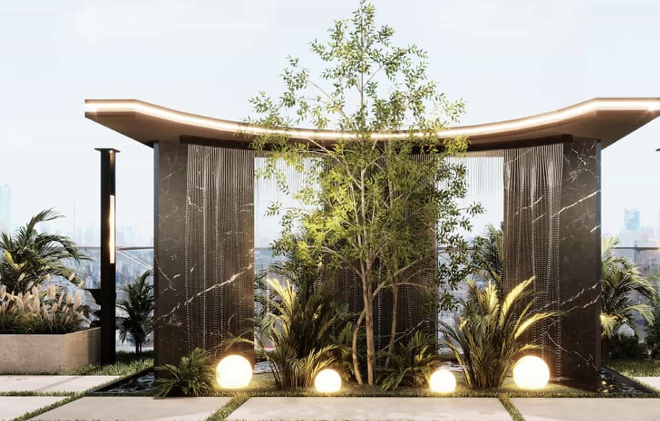 Curtain Fountain