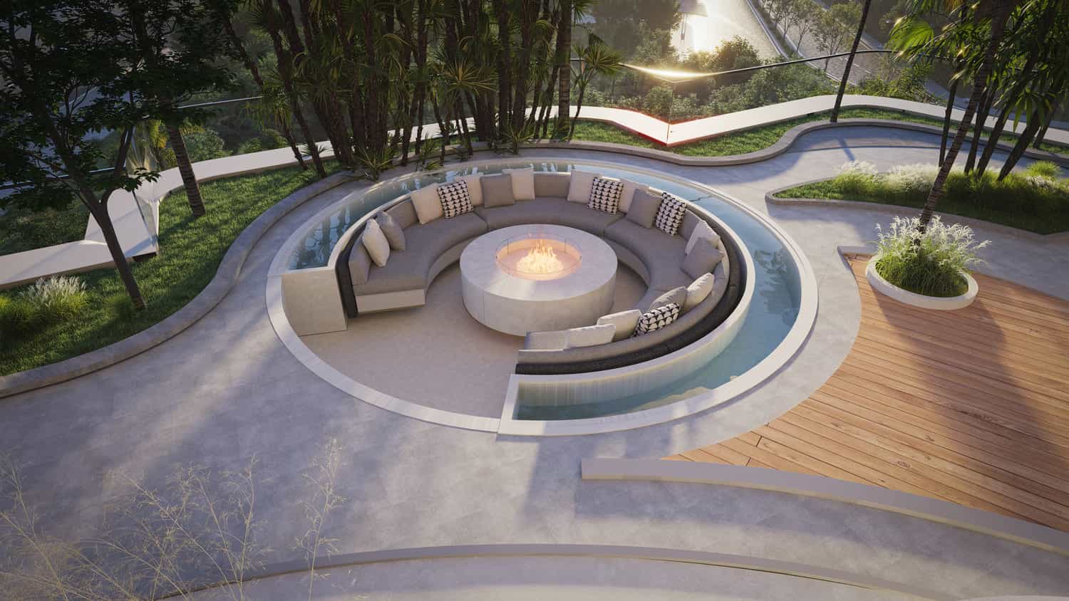 Sunken Seating