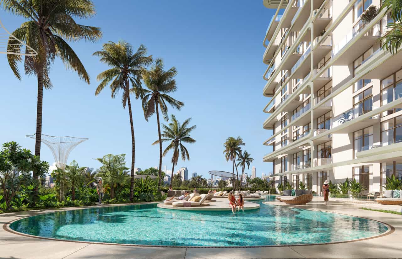 Lagoon Pool And Loungers