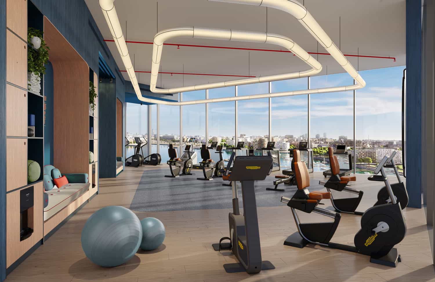 Indoor Cardio Gym