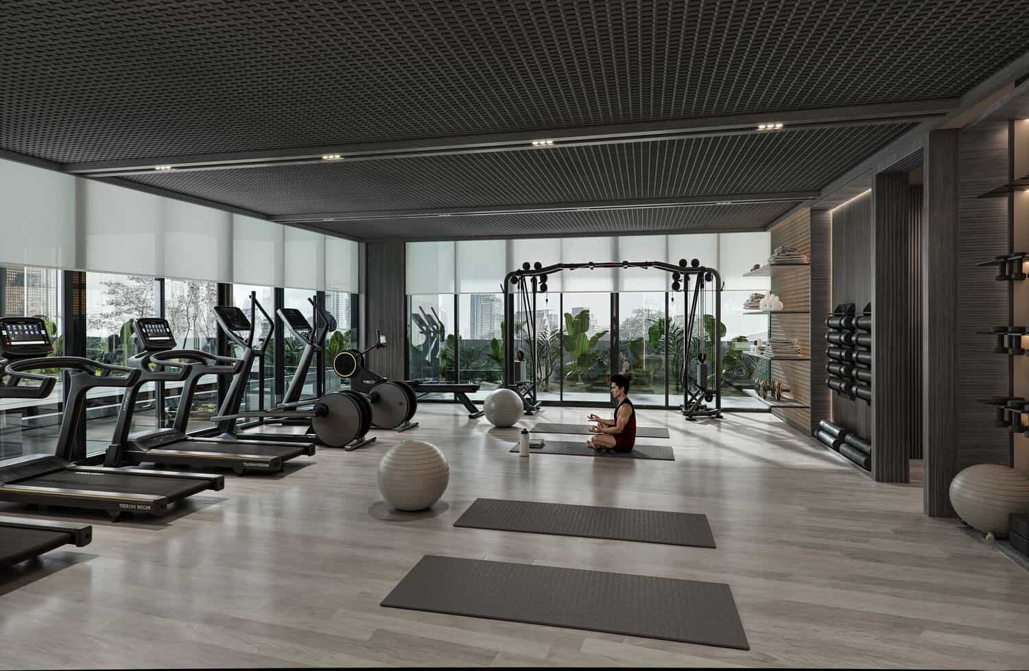 Indoor & Outdoor Gym