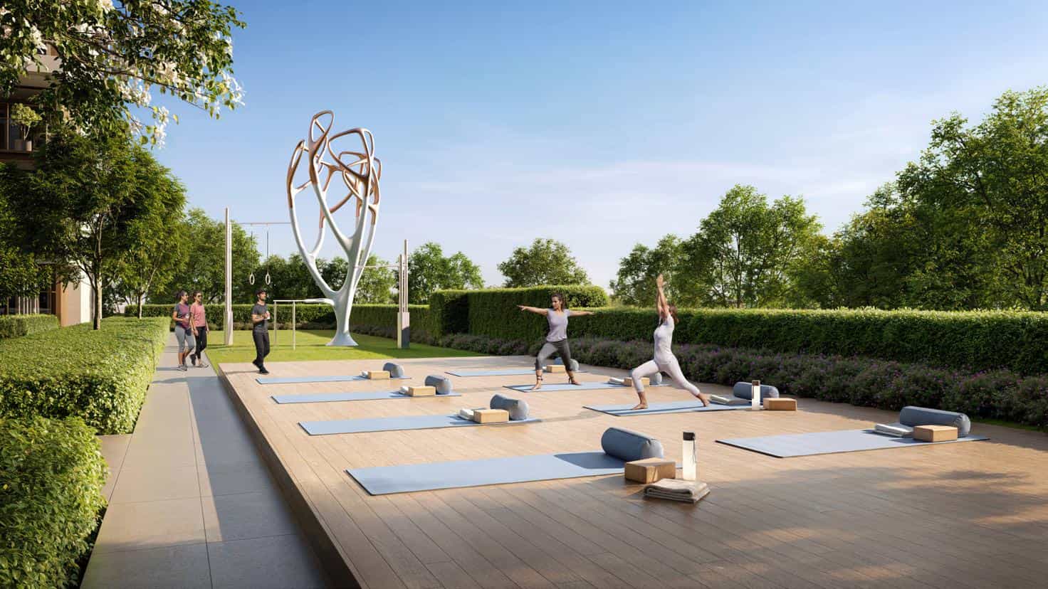 Yoga Deck To Unwind And Recharge