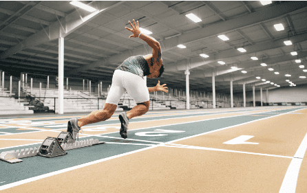 Running Track On The Podium Level