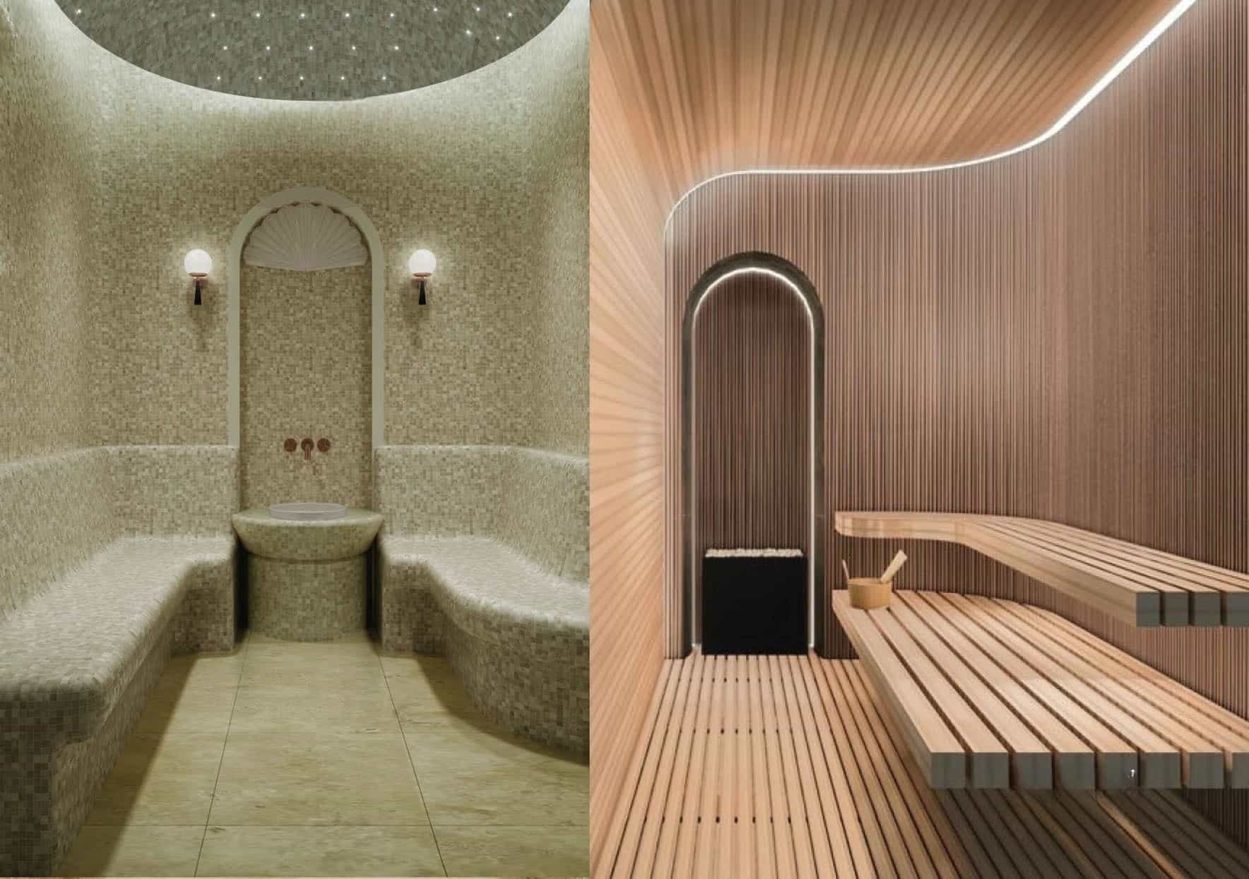 Steam & Sauna Room