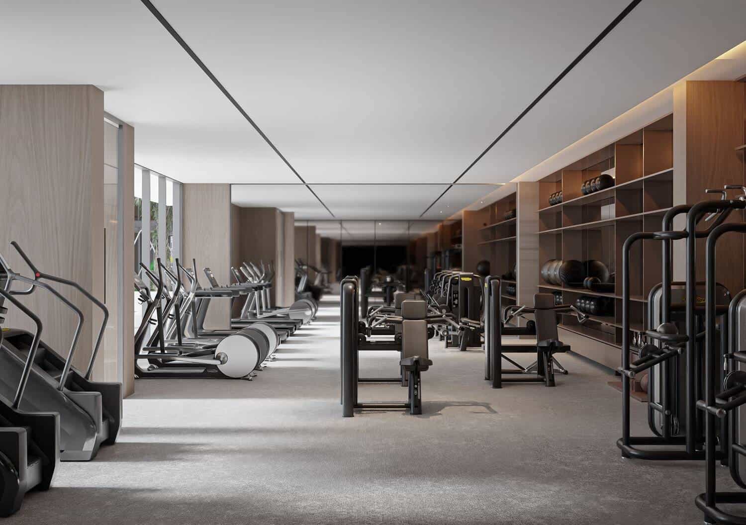 Well-Equipped Gym