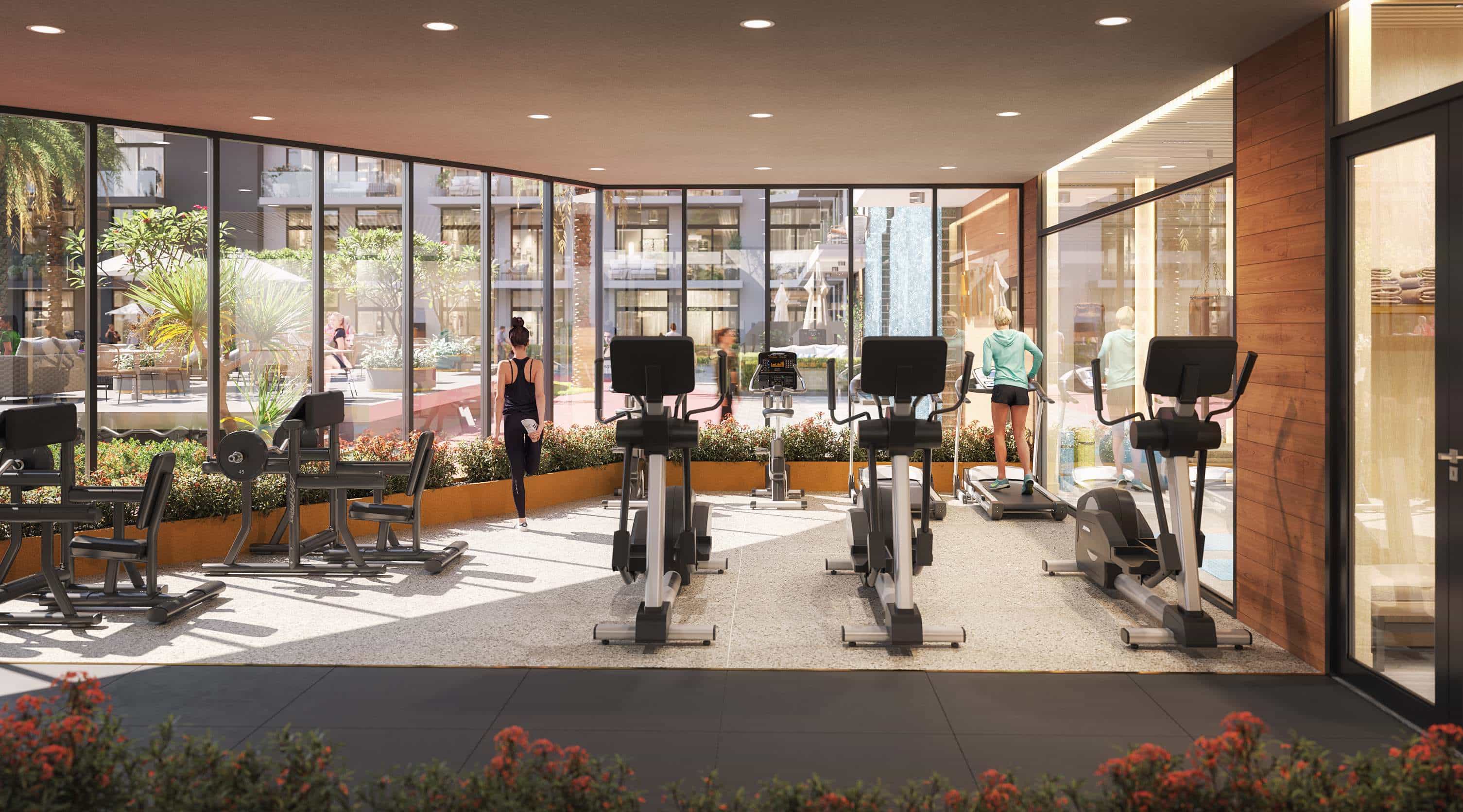 State-Of-The-Art Indoors And Outdoor Gym