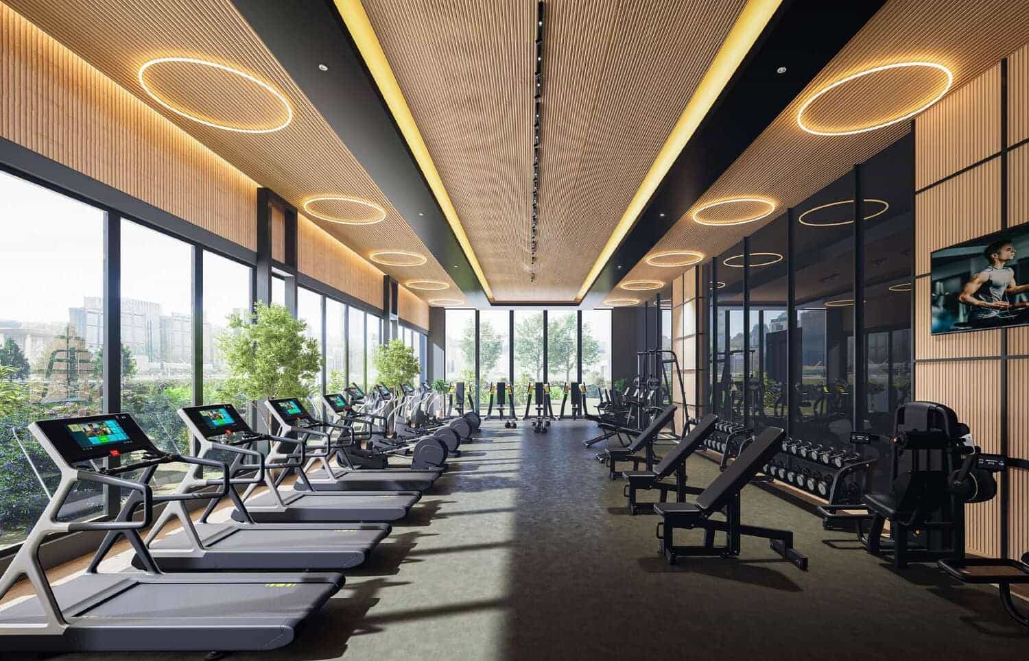 Fully Equipped Gym