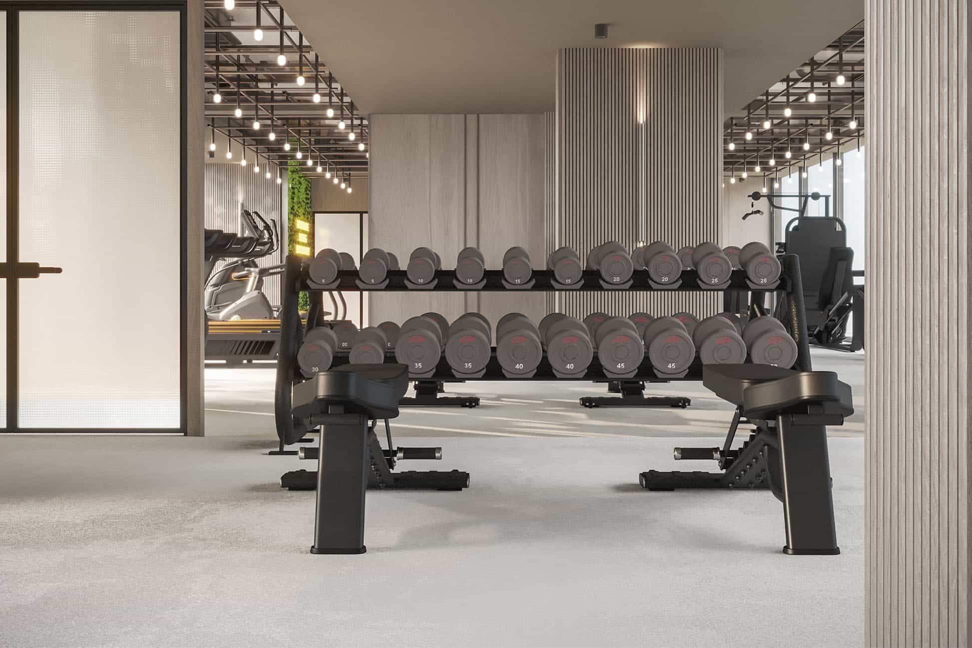 Rooftop Gym