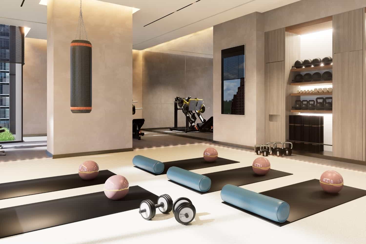 Fully Equipped Gym