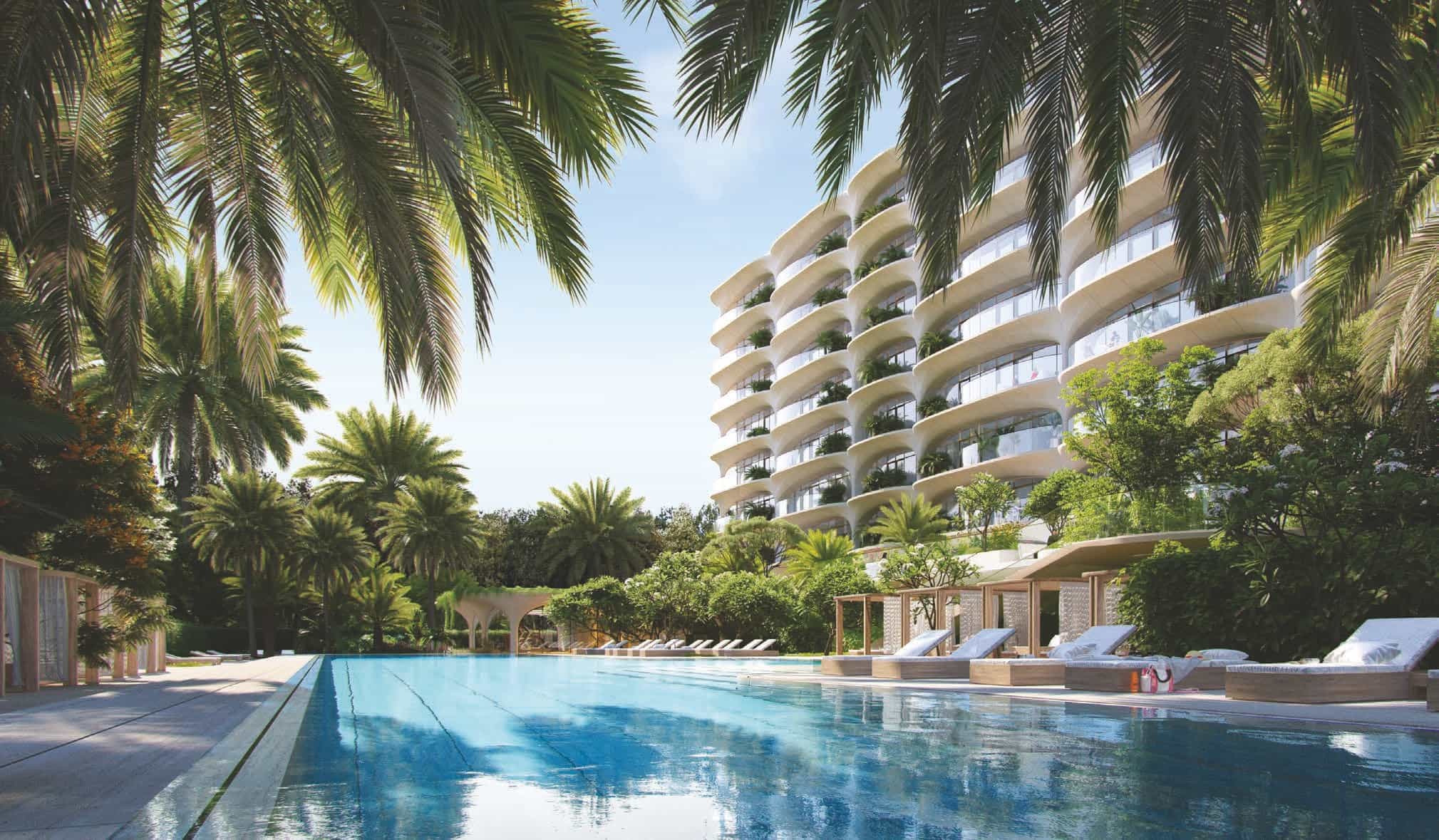 50-Metre Olympic Pool With Lounge Zones And Gardens