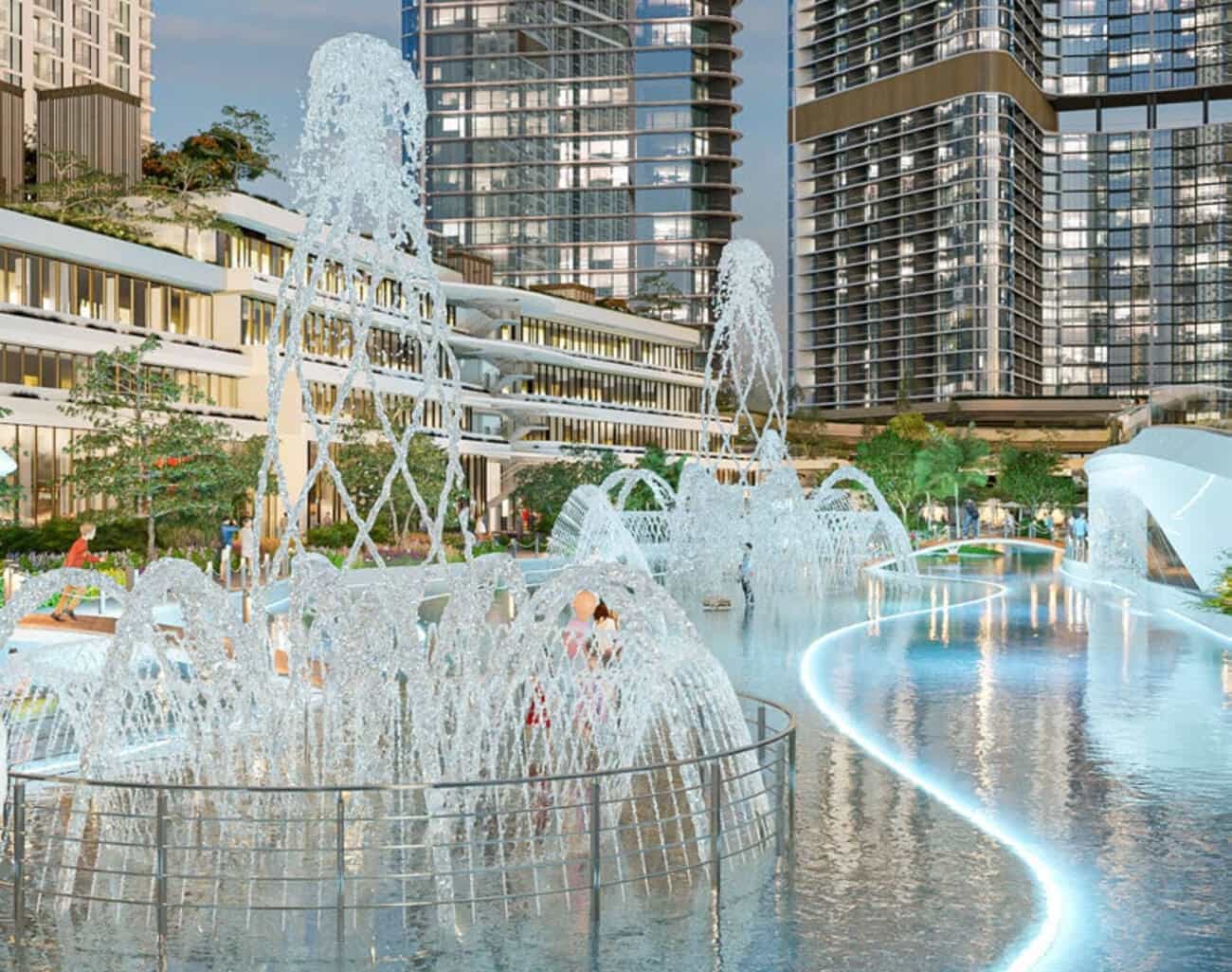 Central Water Feature