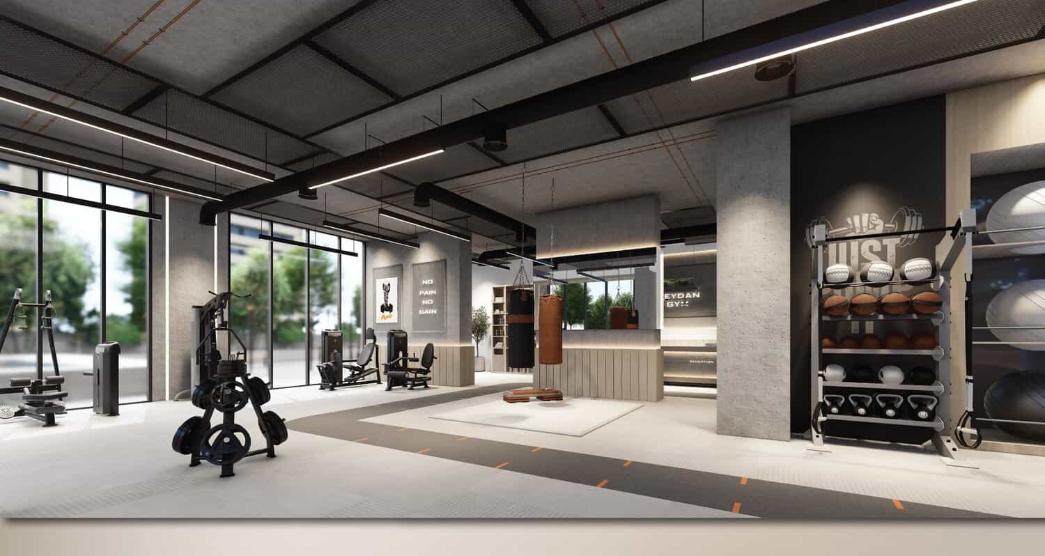 Fully Equipped Gymnasium