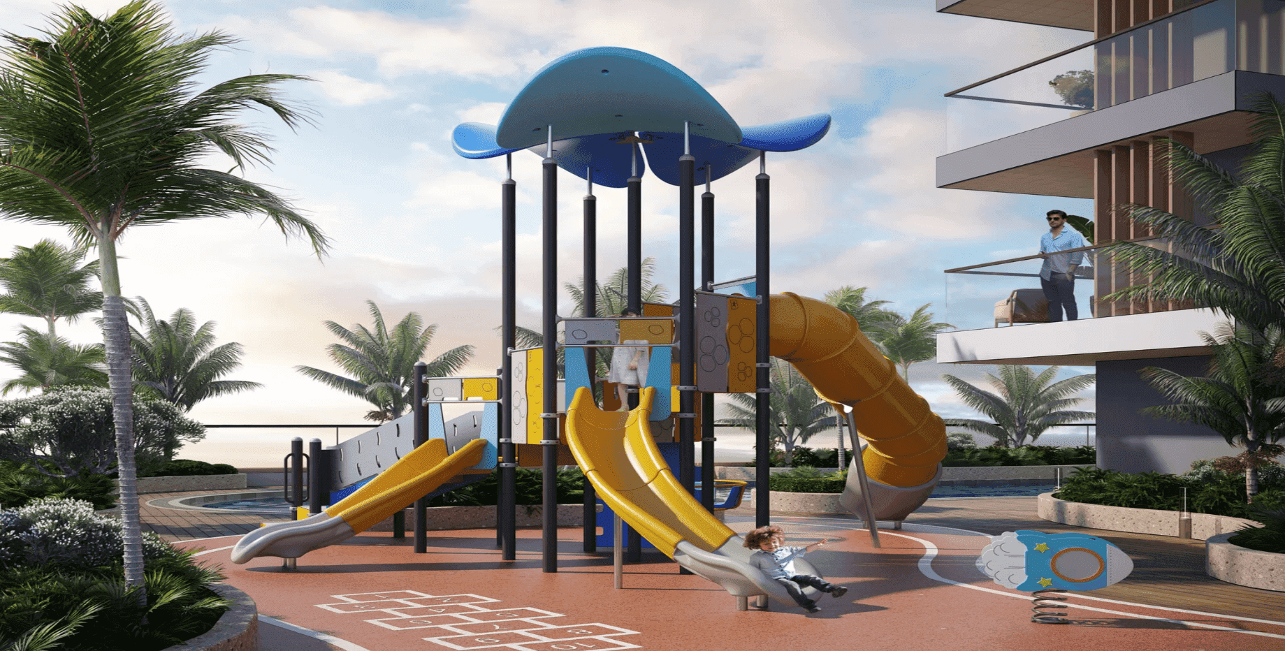 Outdoor Kids Play Area
