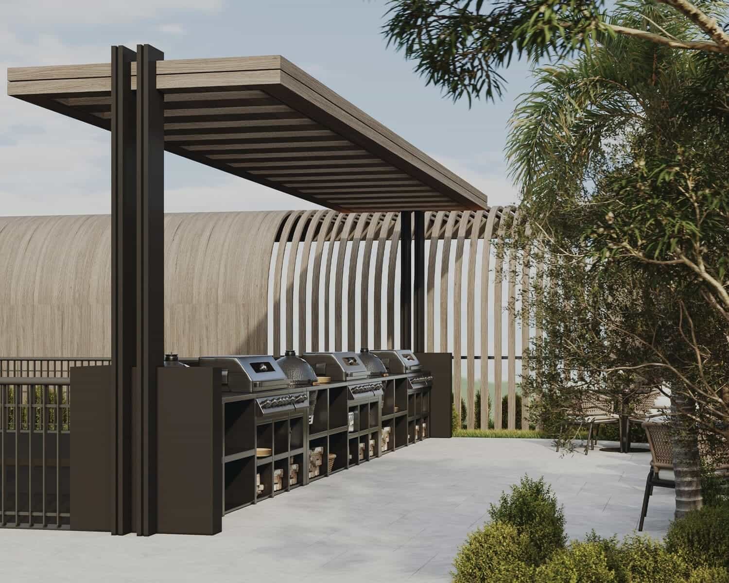 Lounge & Bbq Area