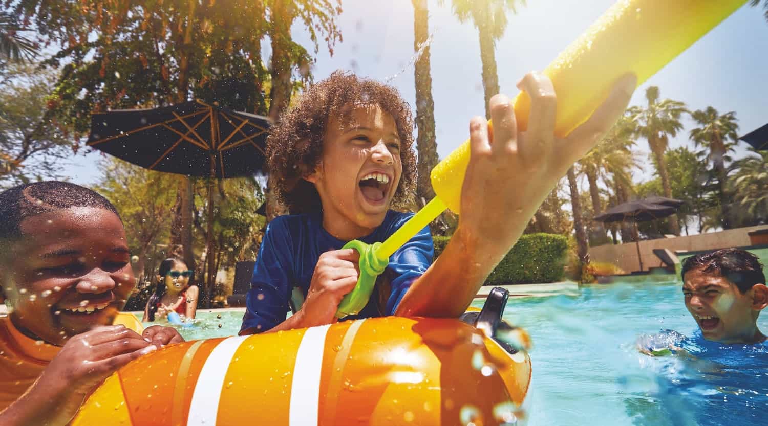 Swimming Pools, Splash Pads And Kids’ Play Areas
