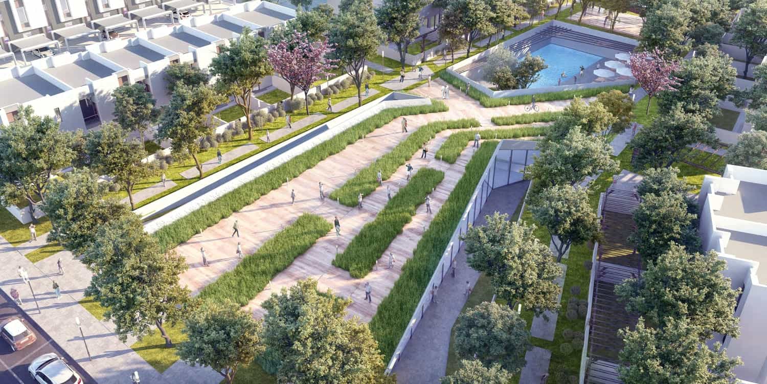 Courtyard And Gardens