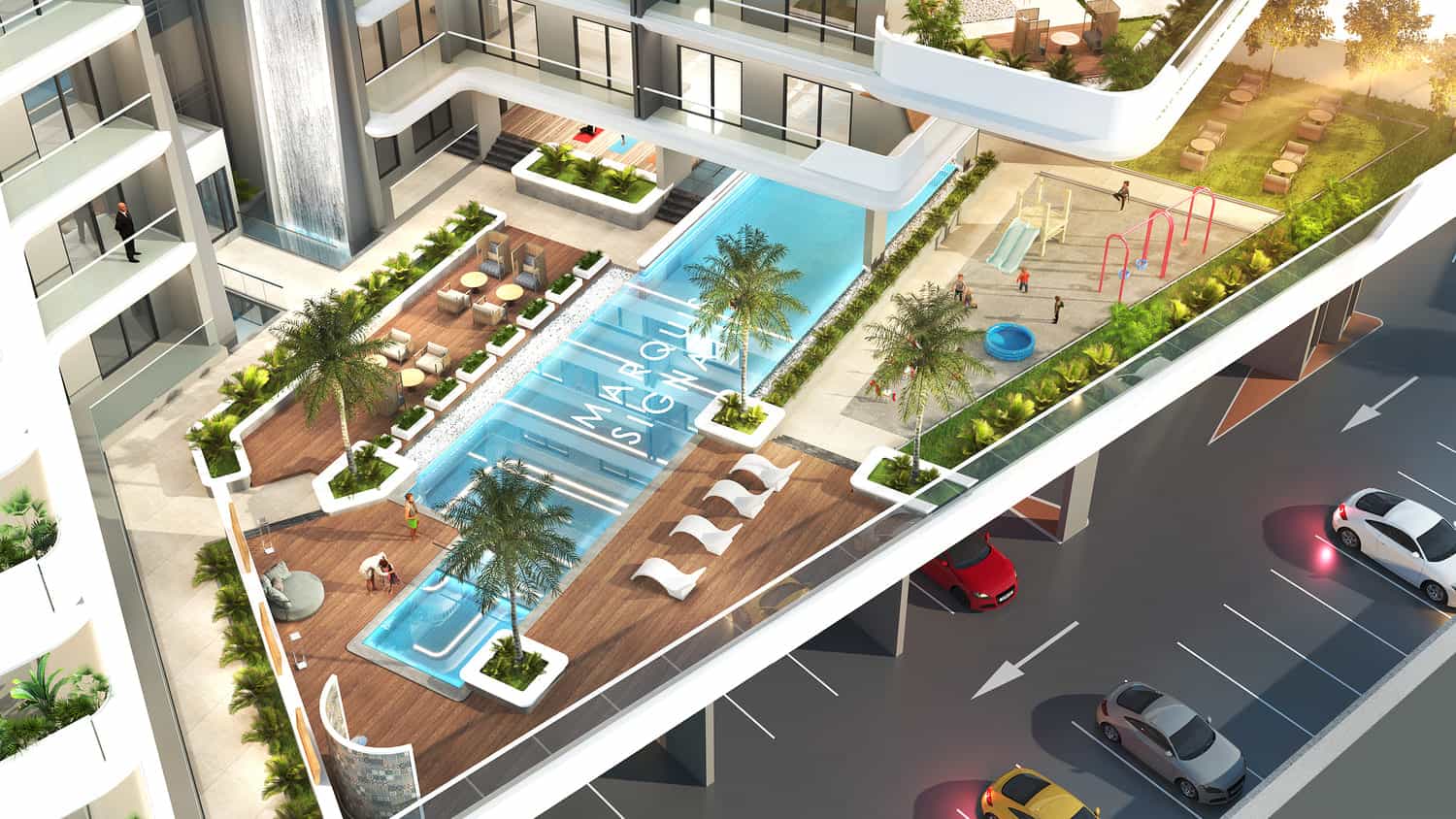 3 Sides Infinity Pool