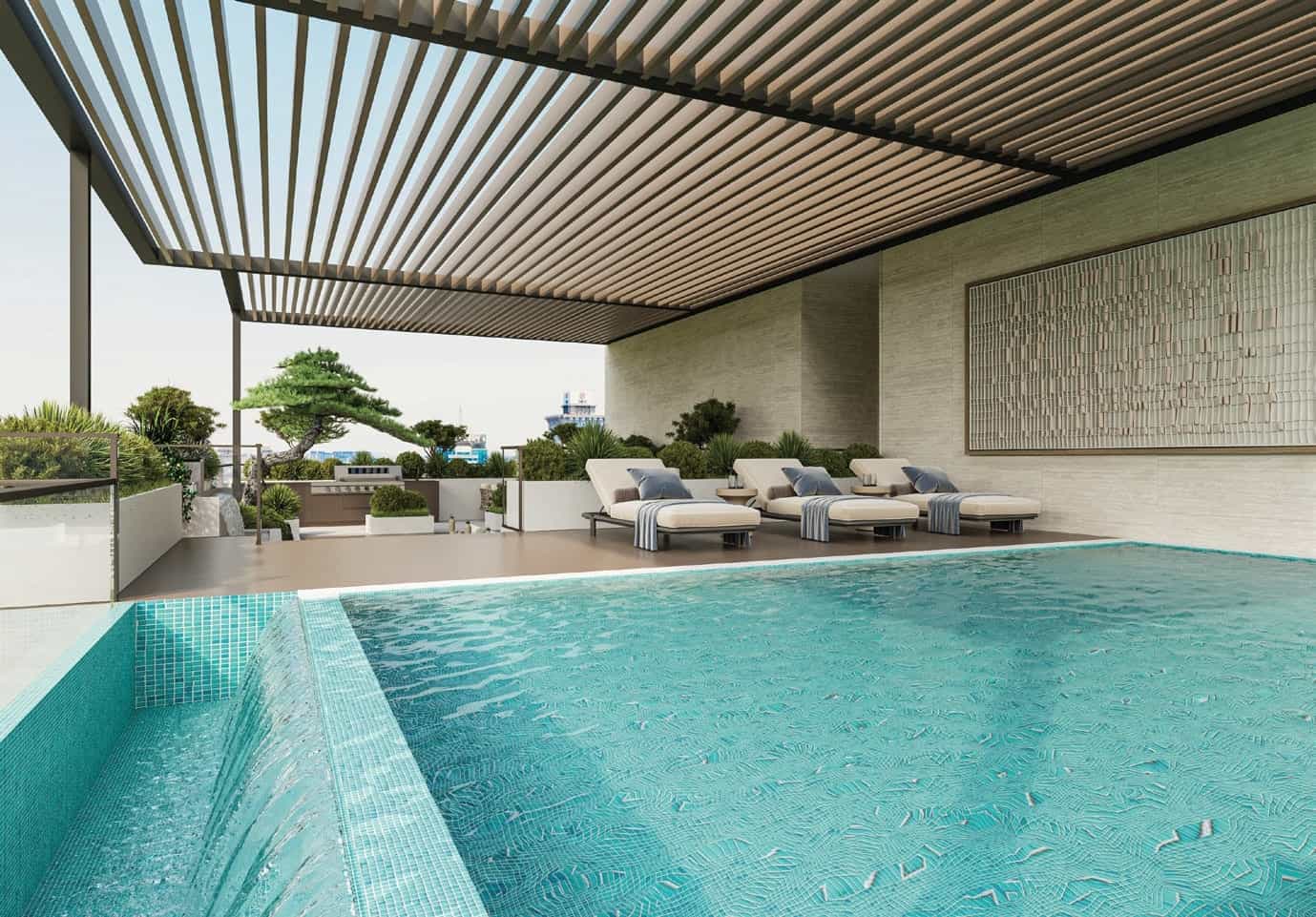 Poolside Sunloungers