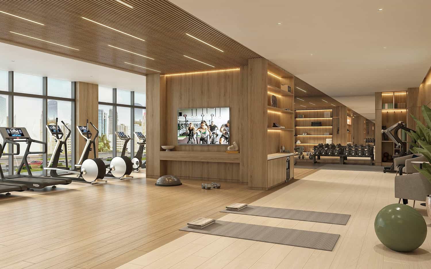 Fully-Equipped Gym