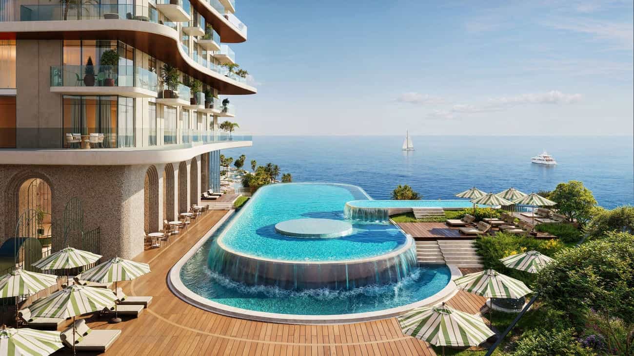Terrace With Exquisite Pool