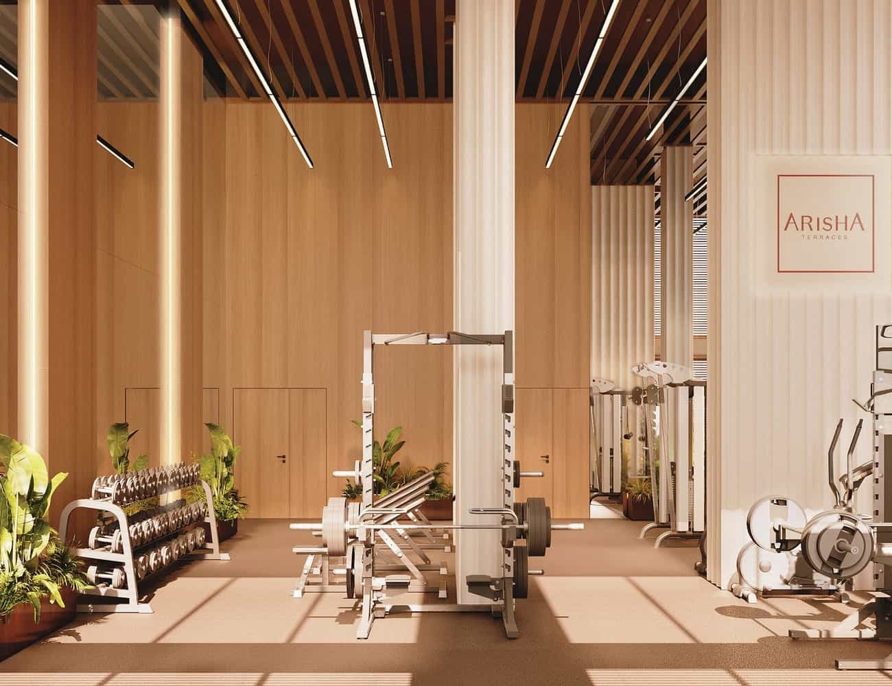 Revitalizing Gym & Stretching Area
