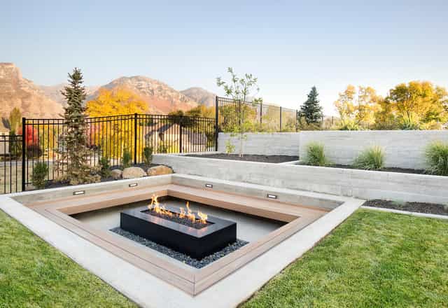 Sunken Garden Seating