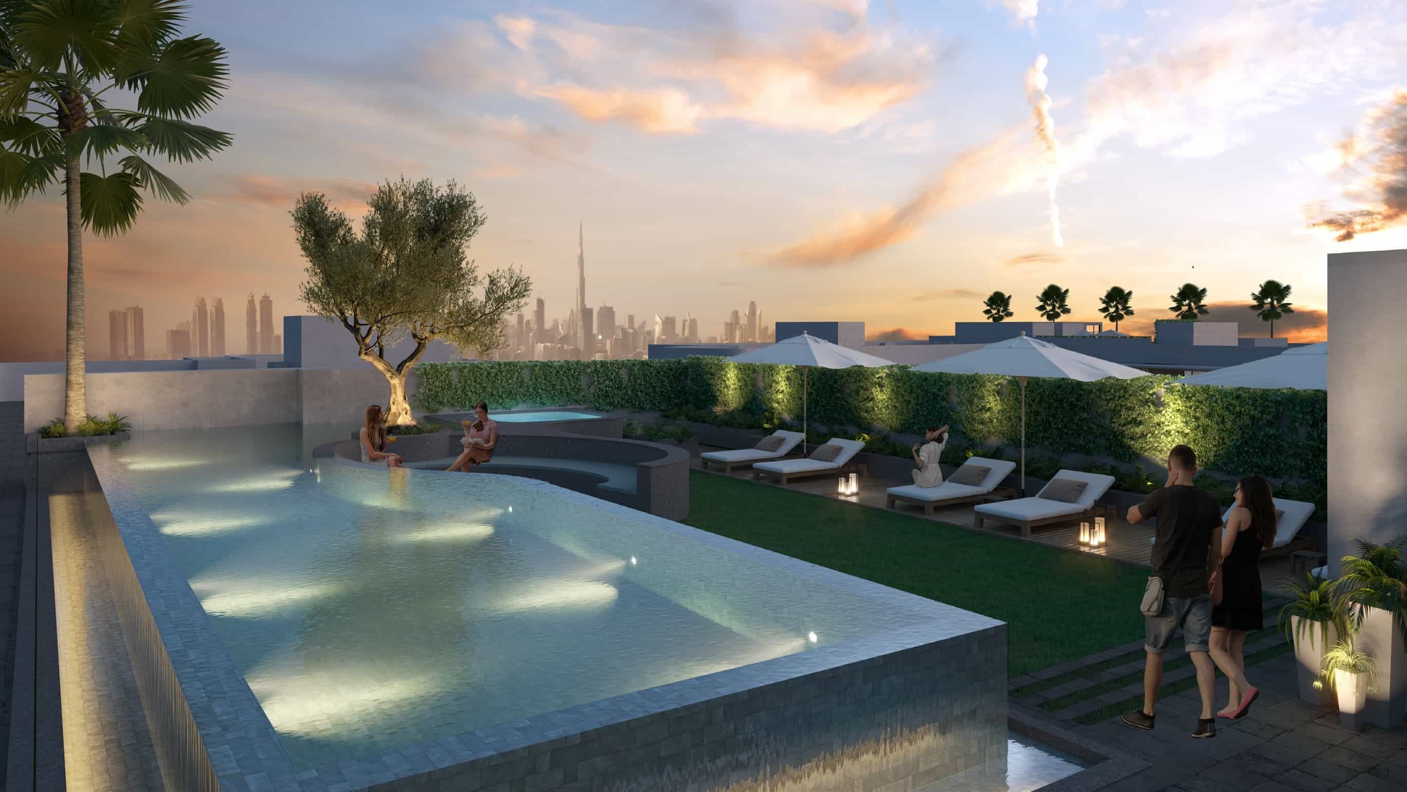 Rooftop Infinity Pool