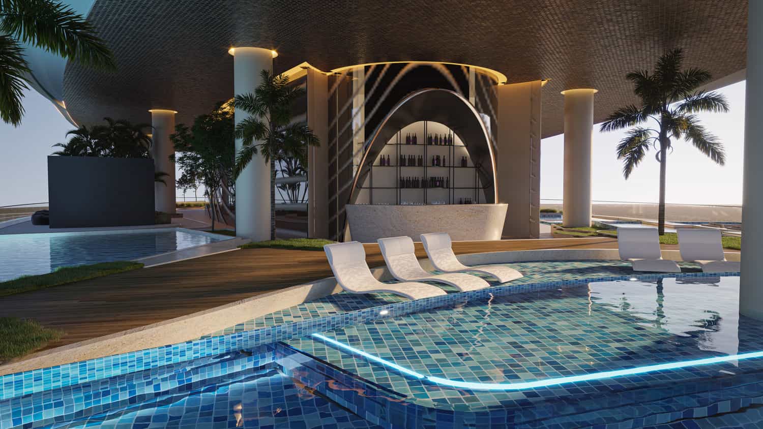 Outdoor Party Area