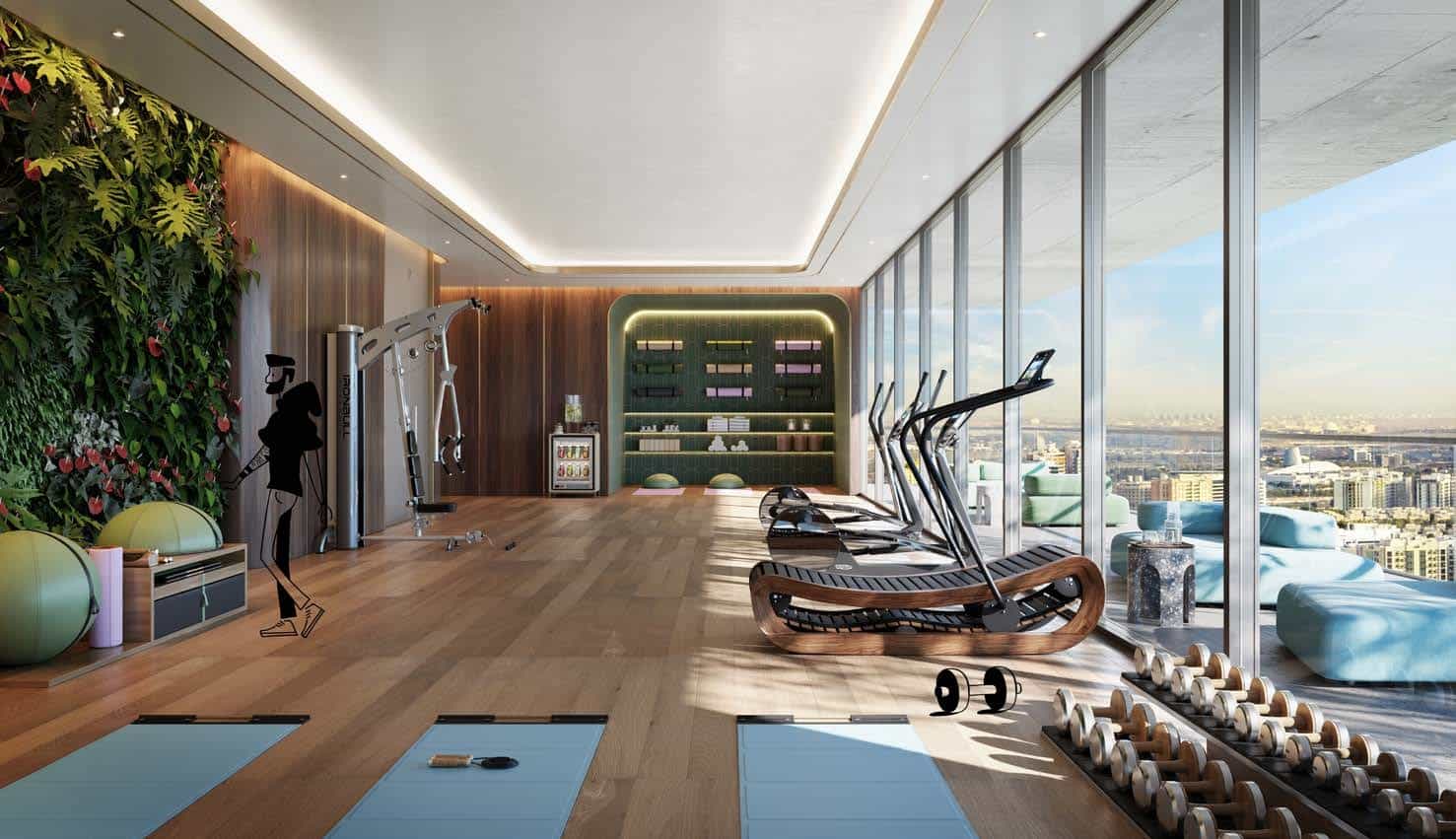 Rooftop Gymnasium