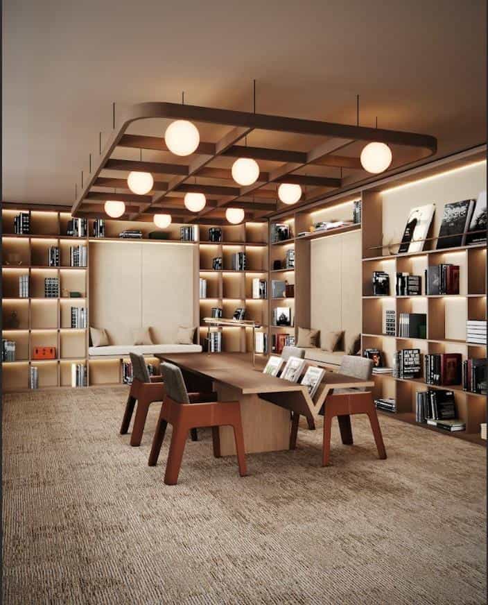 Business Center & Library