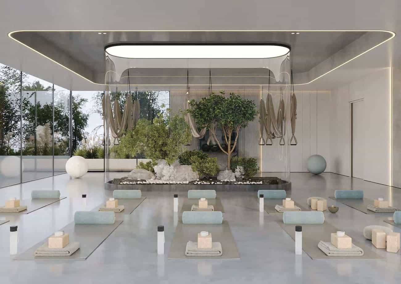 Indoor Yoga Area