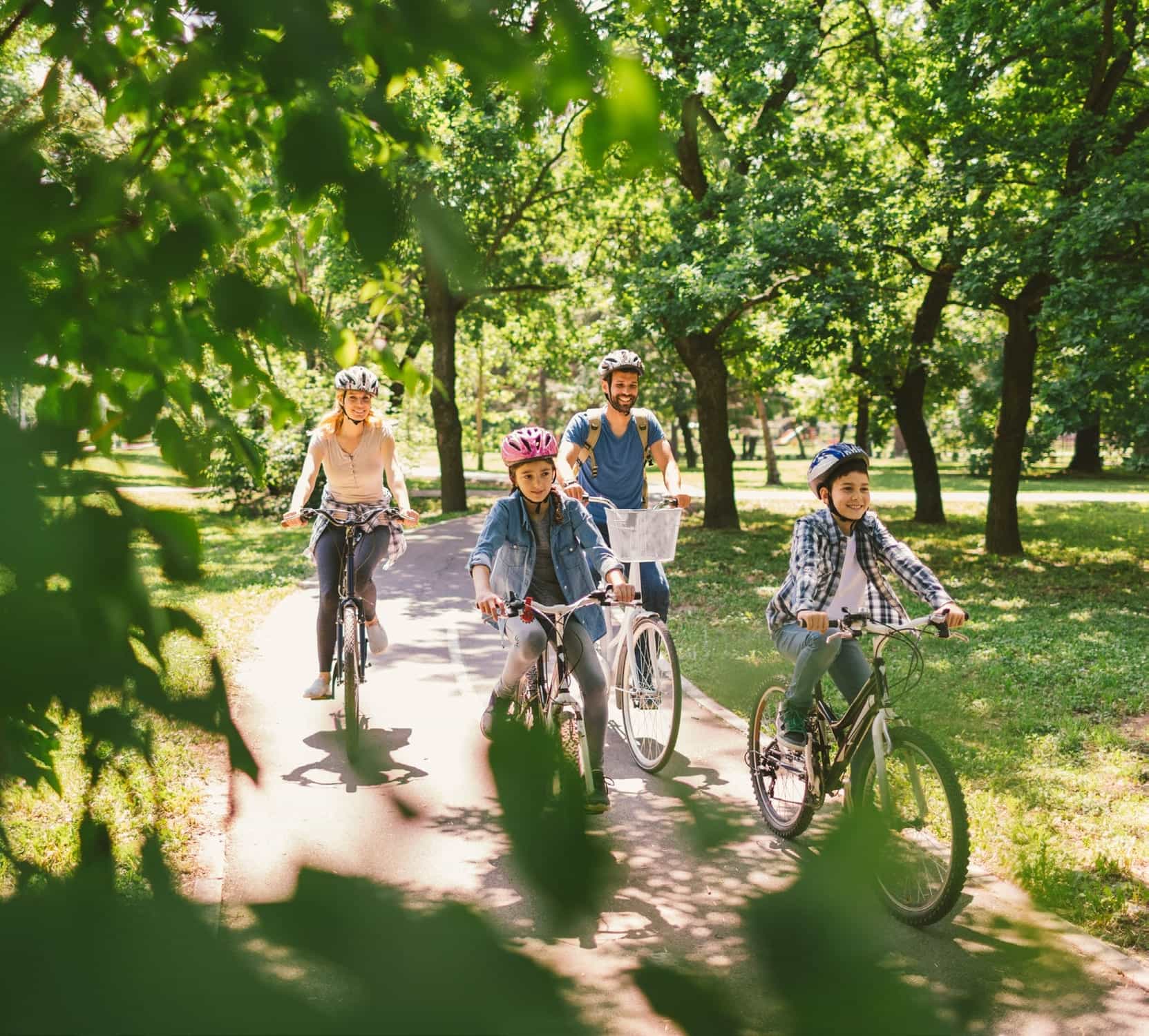Jogging And Cycling Paths