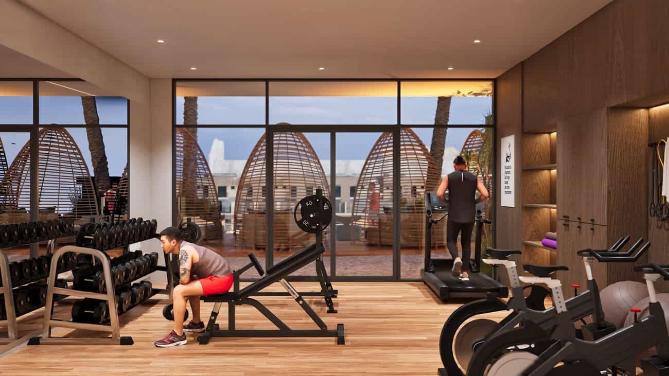 Fitness Center With Premium Equipment