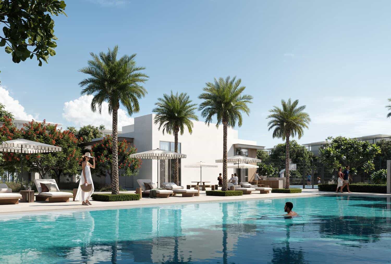 Tranquil Pool Terrace