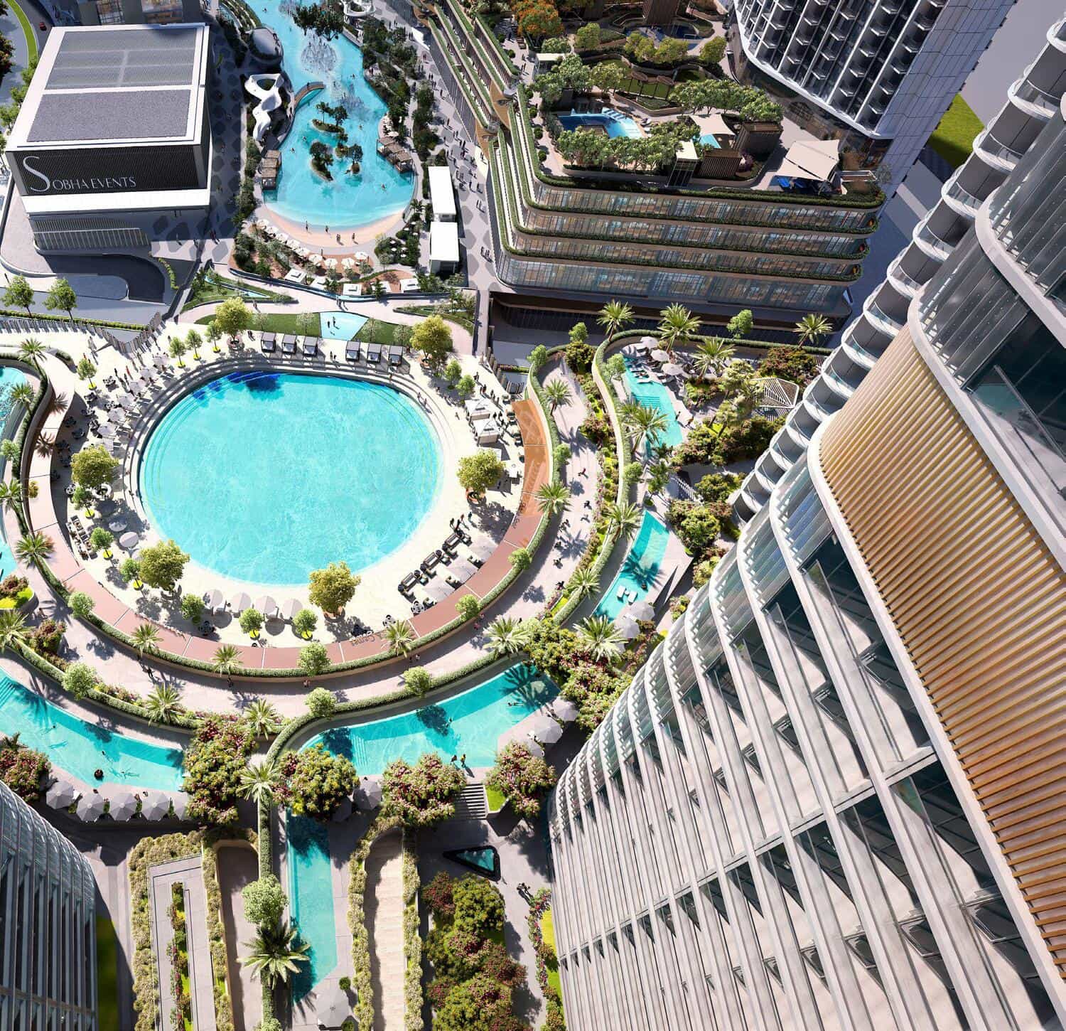 Central Water Feature
