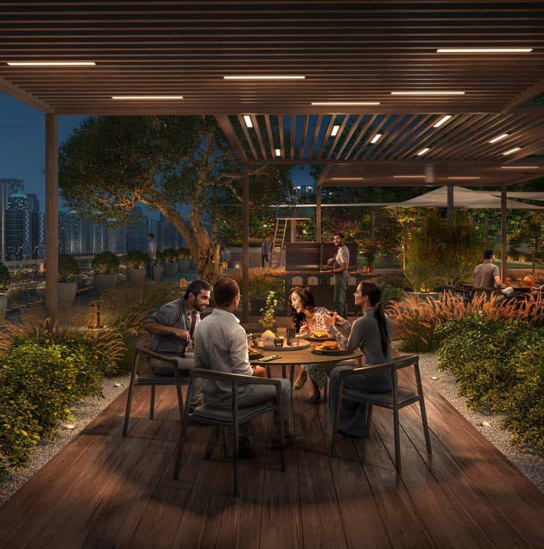 Bbq And Dining Area