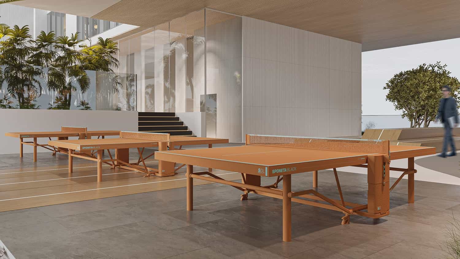 Table Tennis Court