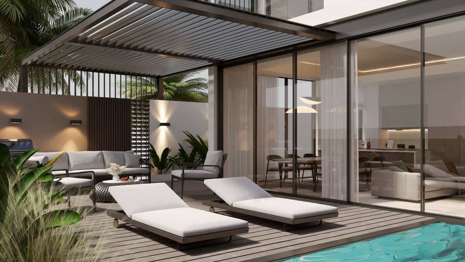 Private Backyard