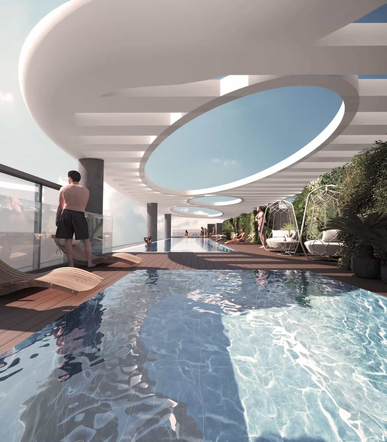 Rooftop Infinity Pool