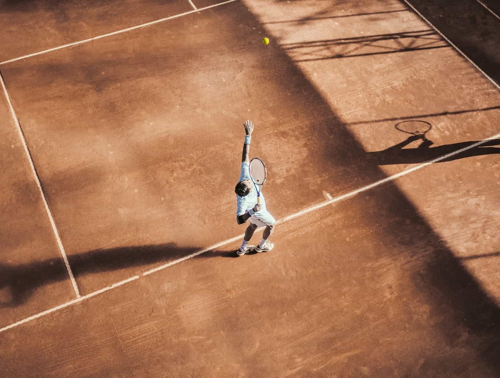 Beautiful Sports Courts For Practicing Your Strokes.