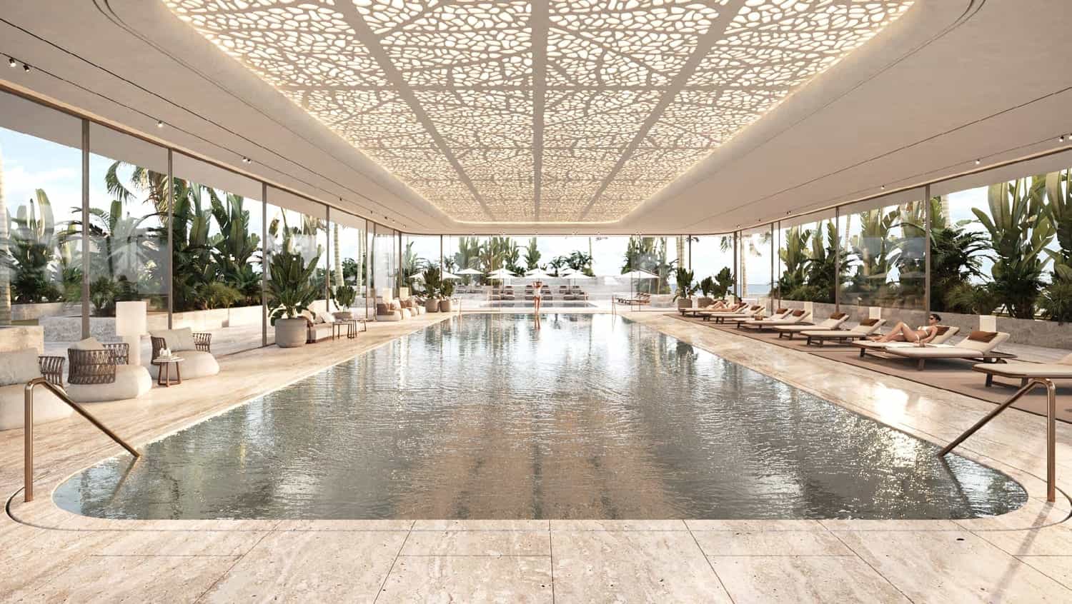 Indoor Temperature Controlled Lap Pool