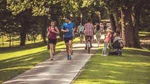 Cycling And Jogging Tracks