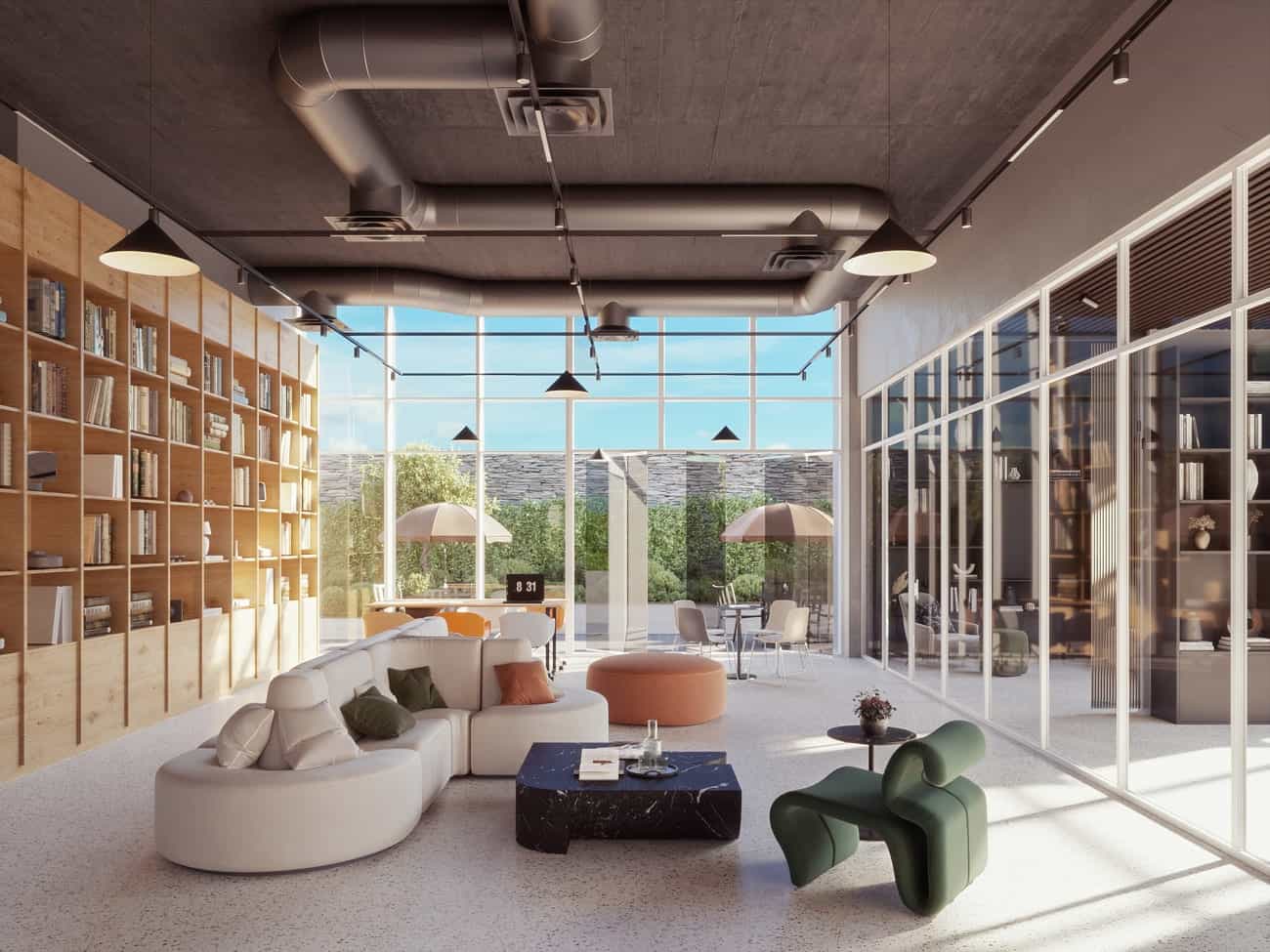 Library And Meeting Room